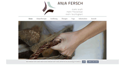 Desktop Screenshot of anja-fersch.de